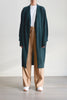 Essential Long Cardigan in Forest