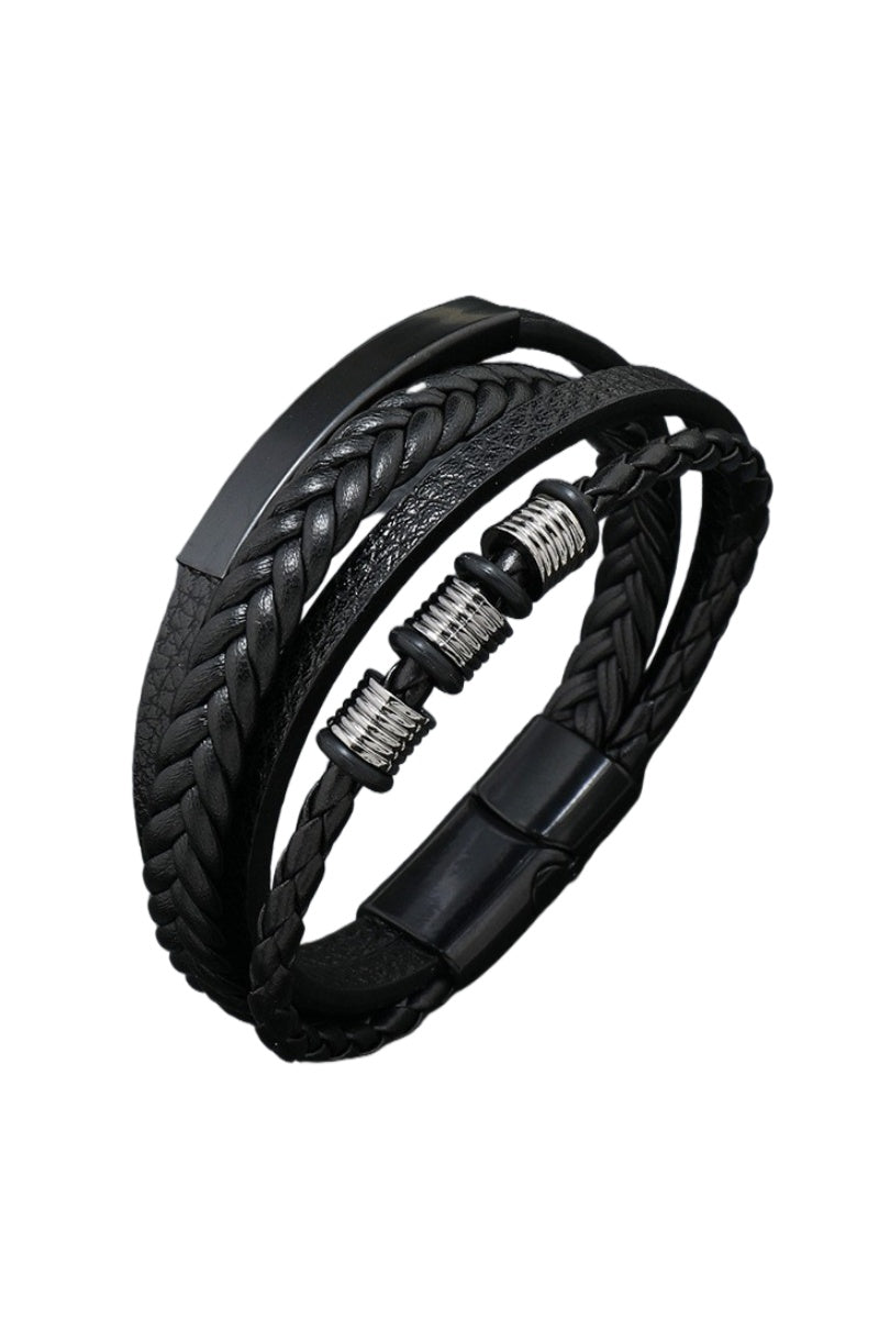 All various textures form one look