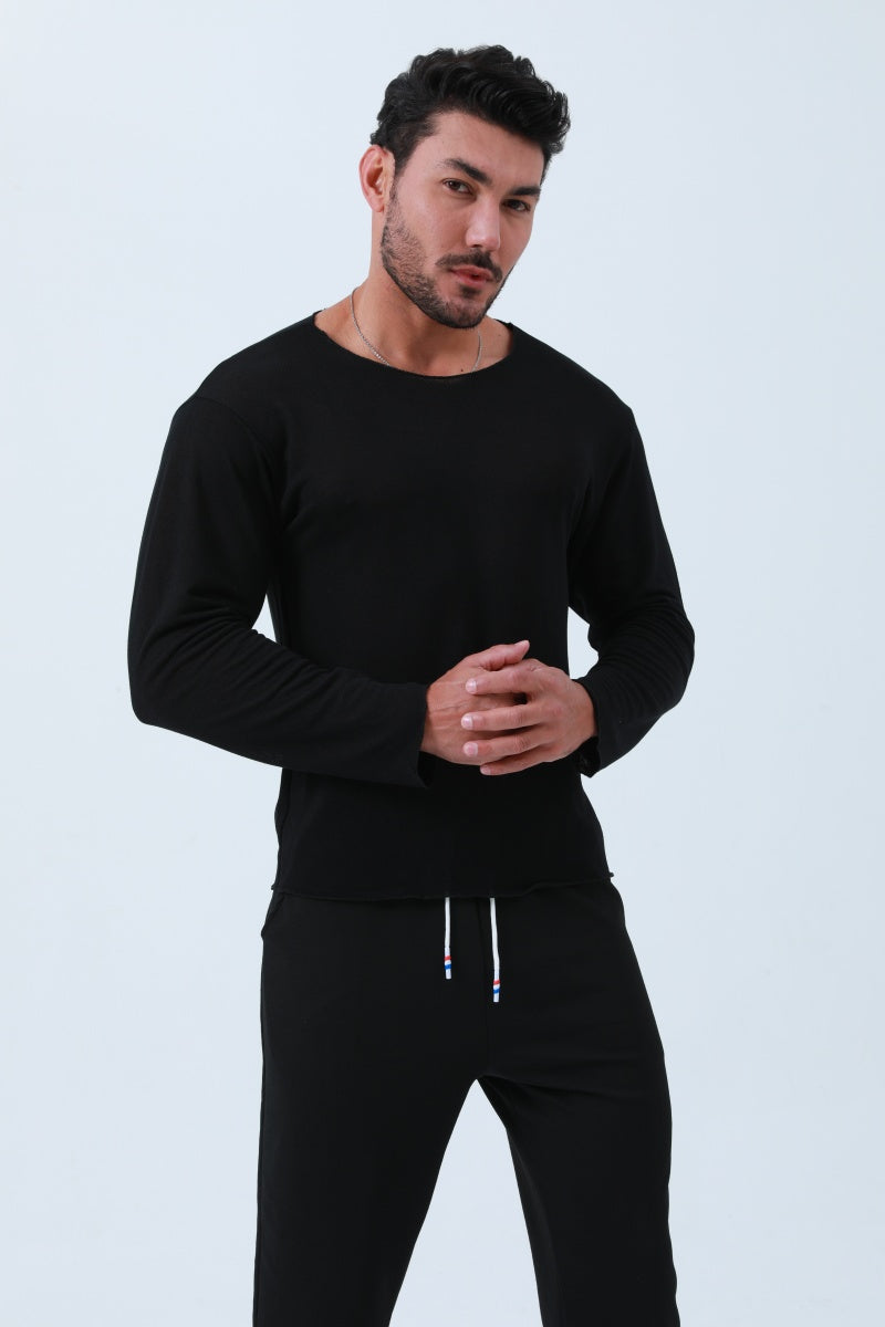 Essence Boat Neck Knit Long Sleeve